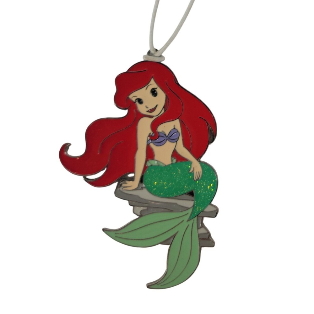 Disney Ariel Little Mermaid Ornament Glitter Mermaidcore Holiday Christmas Decor
